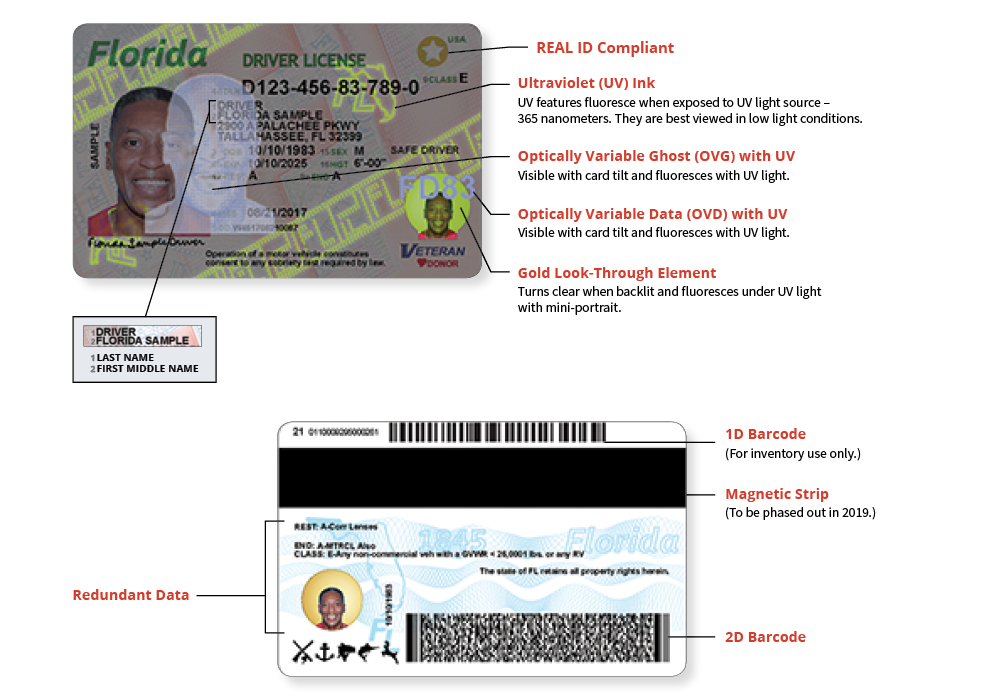 driver license barcode format by state
